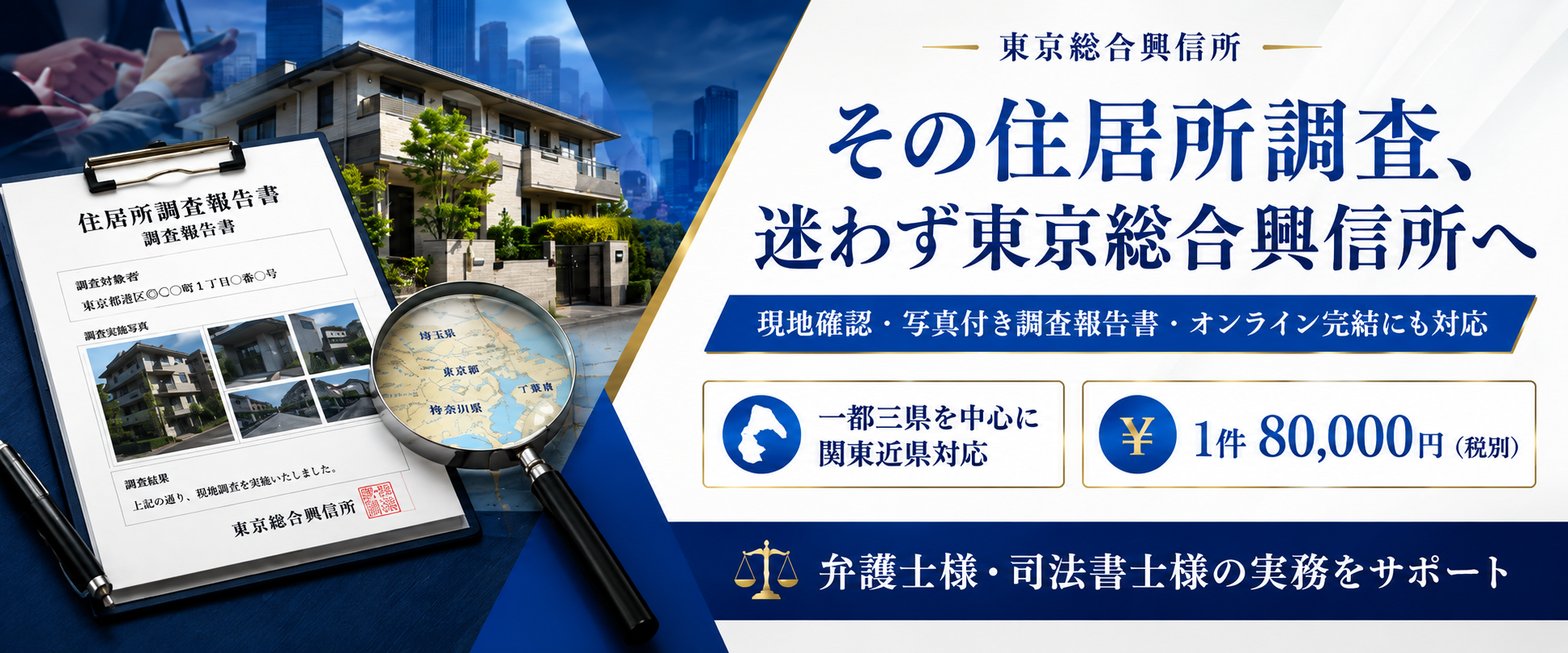 東京総合興信所 住居所調査サービス案内 3